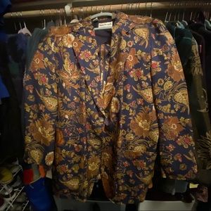 Vintage Silk Blazer